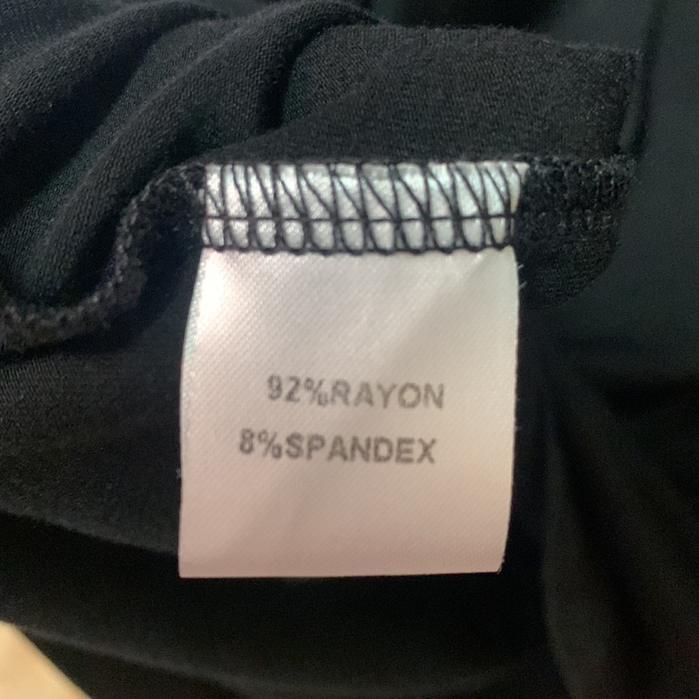 NWOT Black Tunic, Sz 2X, Never worn. - Picture 8 of 8